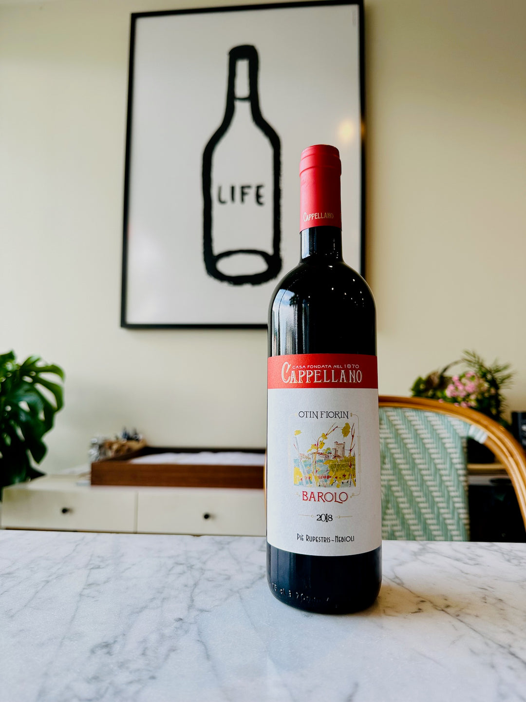 Cappellano 'Pié Rupestris,' Barolo, Italy 2018