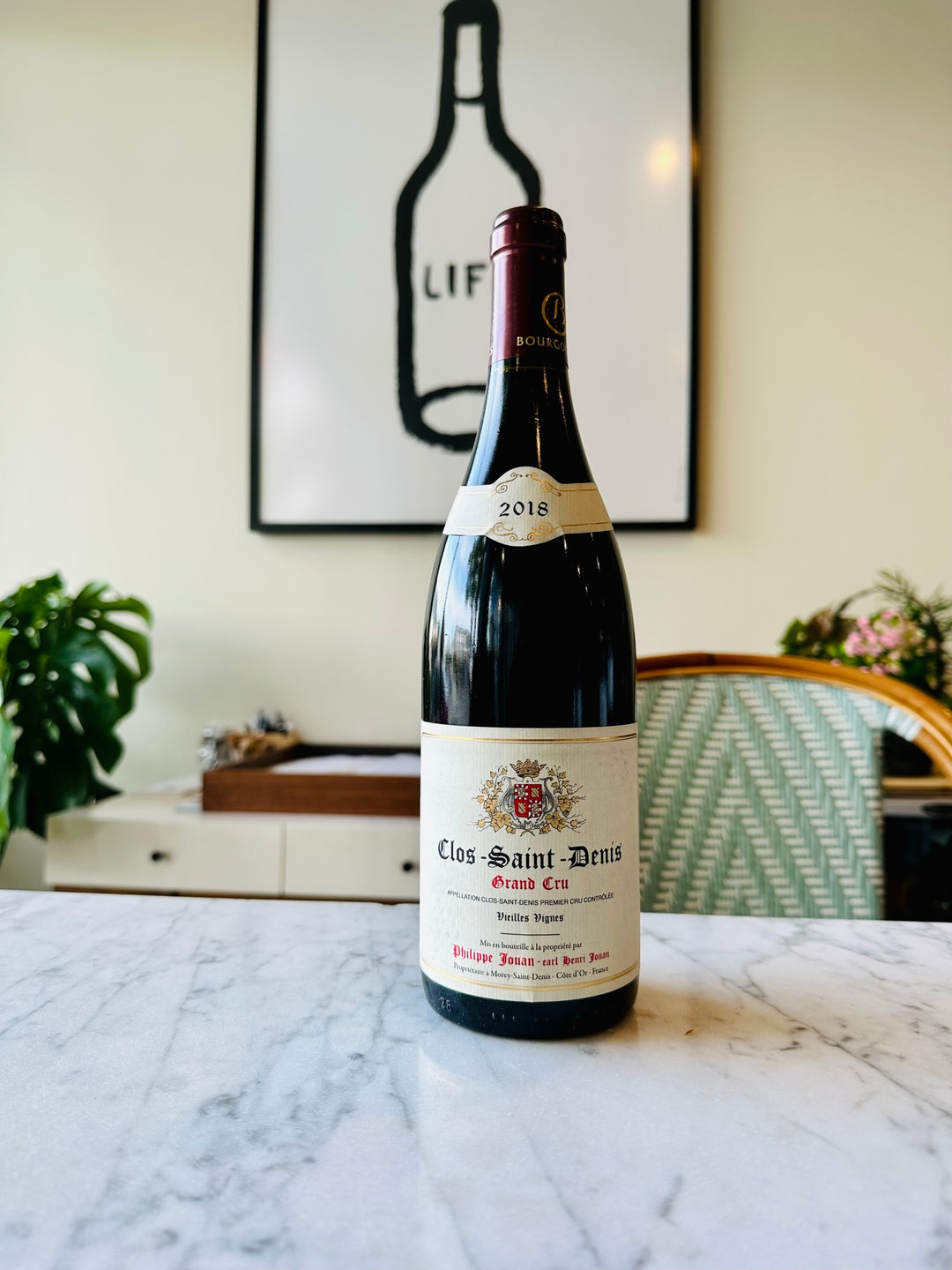 Philippe Jouan Clos-Saint-Denis, Vieilles Vignes, Grand Cru, Burgundy, France 2018