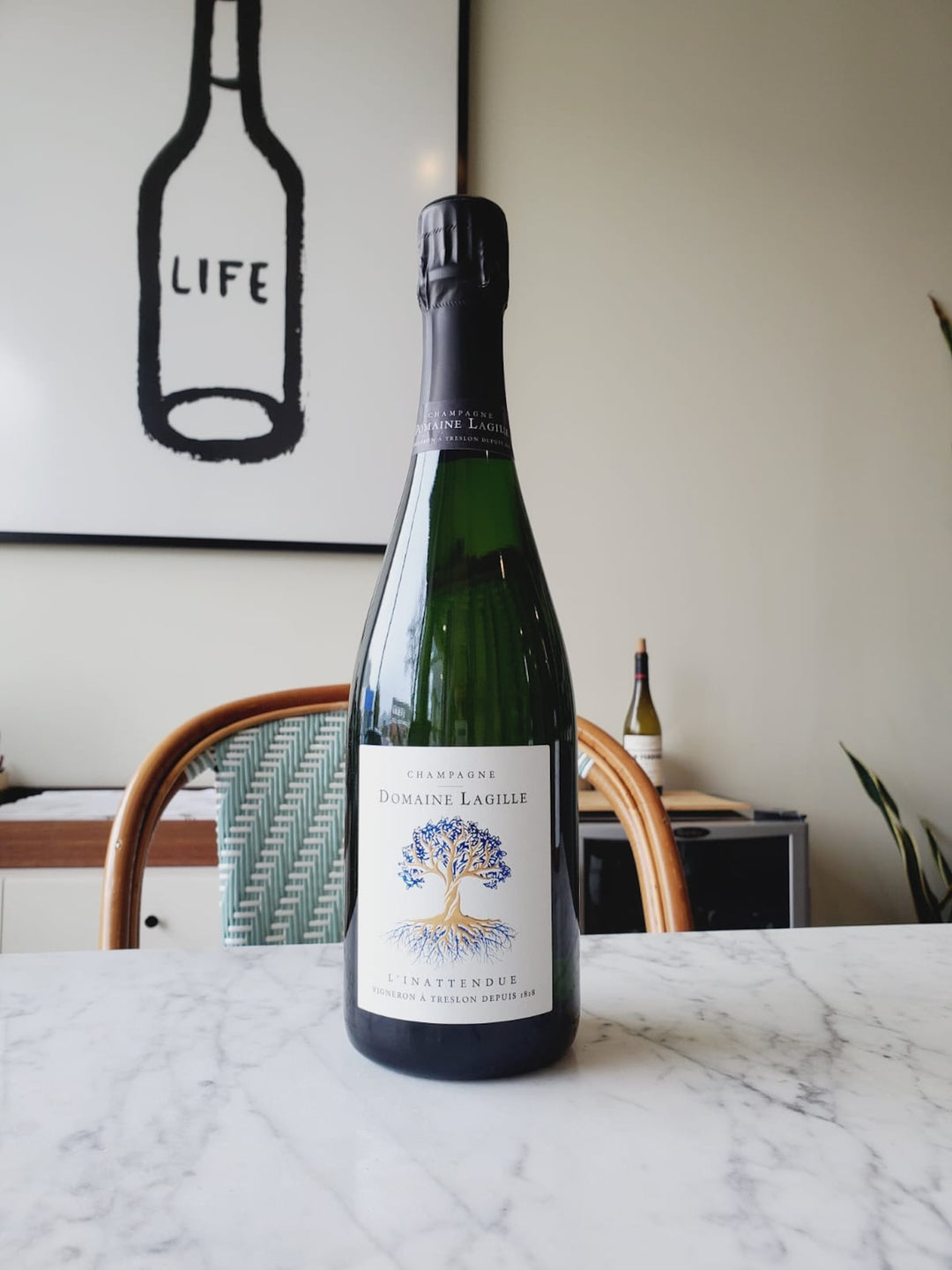 Domaine Lagille 'L'Inattendue' Brut, Champagne, France NV