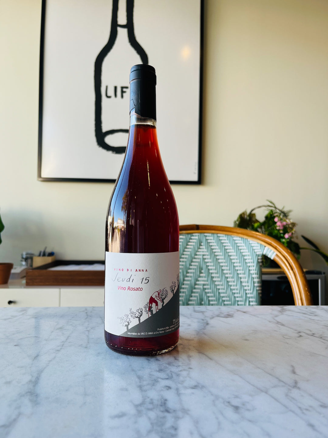 Vino di Anna 'Jeudi 15' Vino Rosato, Sicily, Italy 2024