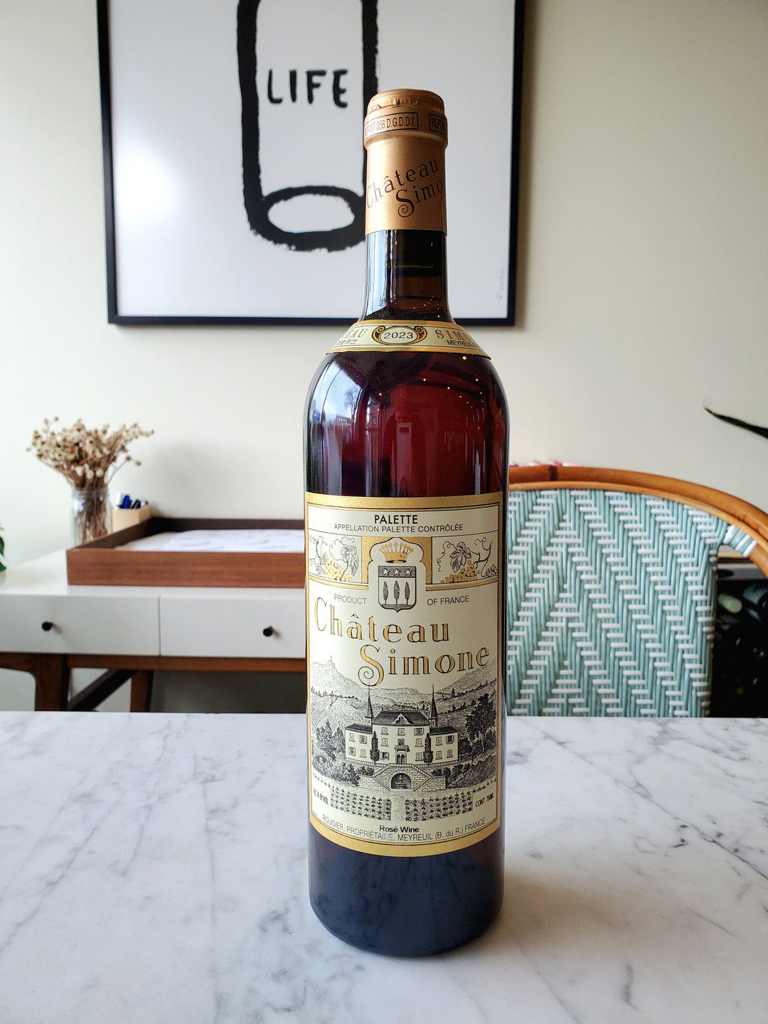 Château Simone Palette Rosé, France 2023