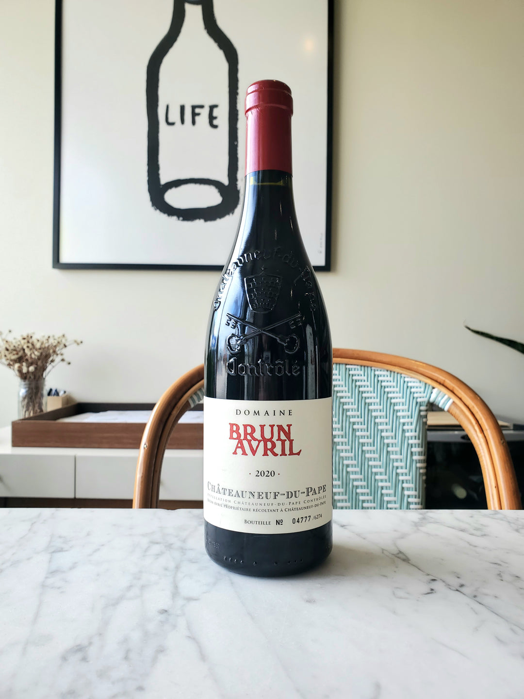 Brun Avril Châteauneuf-du-Pape, France 2020