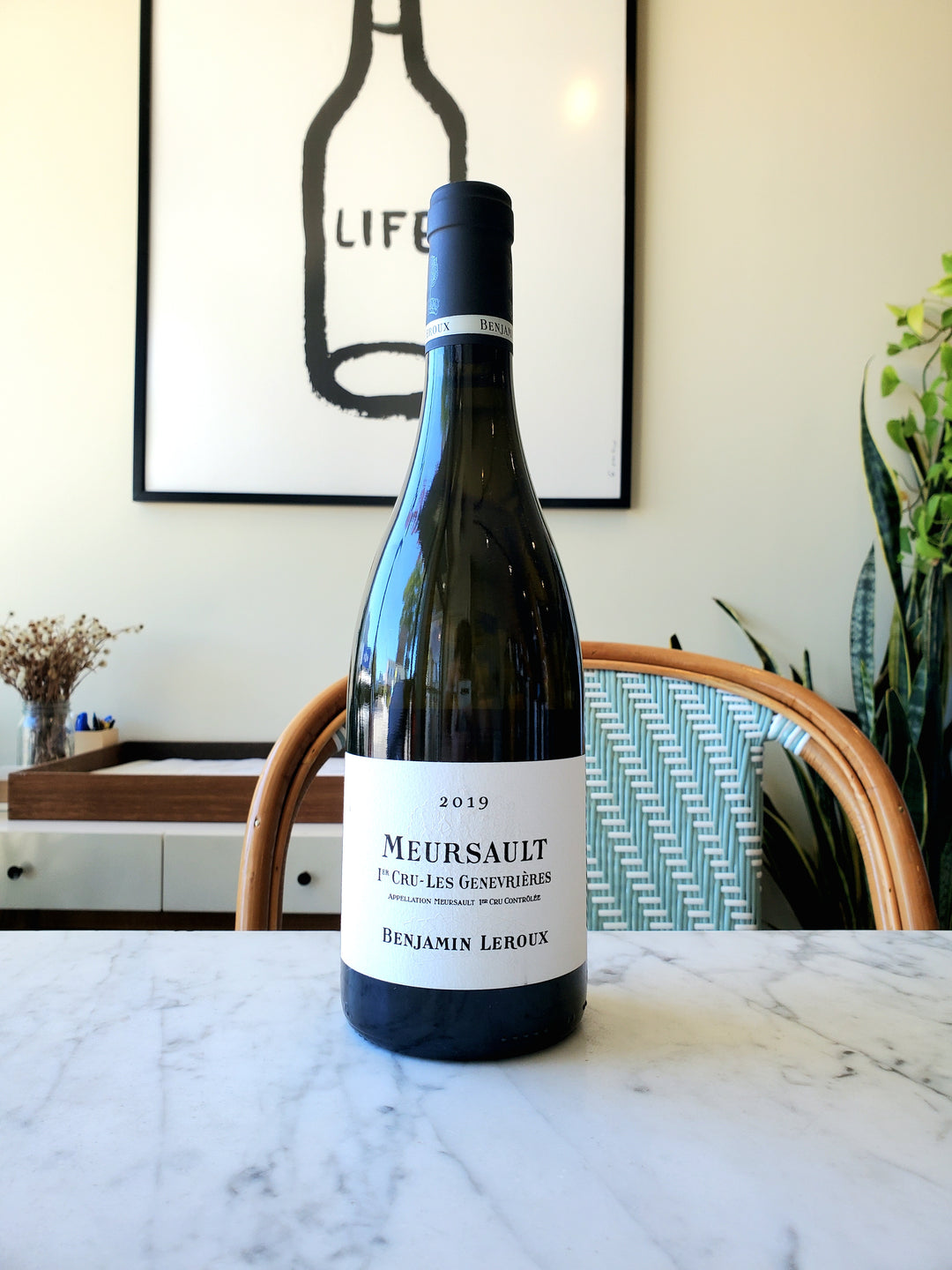 Benjamin Leroux 1er Cru 'Les Genevrières' Meursault, Burgundy, France 2019