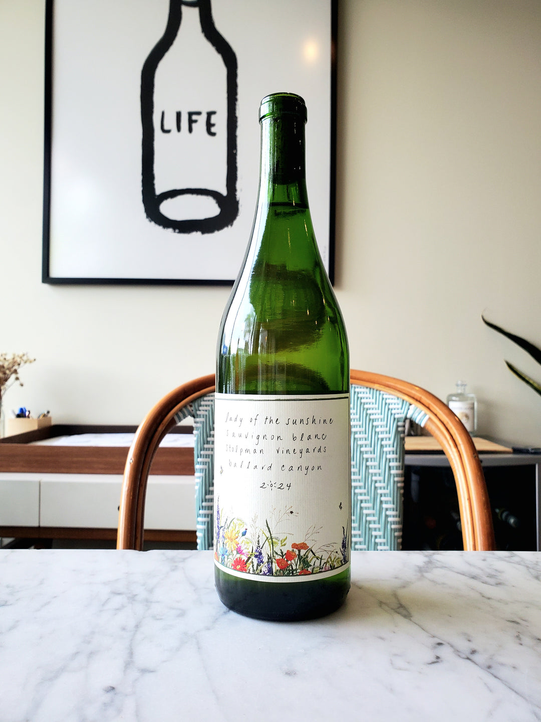 Lady of the Sunshine Stolpman Vineyard Sauvignon Blanc, Santa Ynez Valley, California 2024