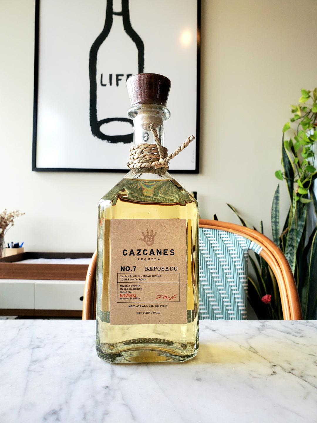 Cazcanes No. 7 Reposado Tequila, Mexico