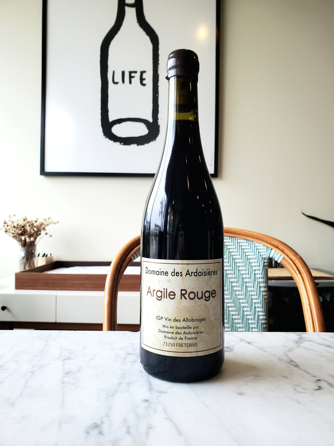 Domaine des Ardoisières 'Argile Rouge,' IGP Vins des Allobroges,' Savoie, France 2023