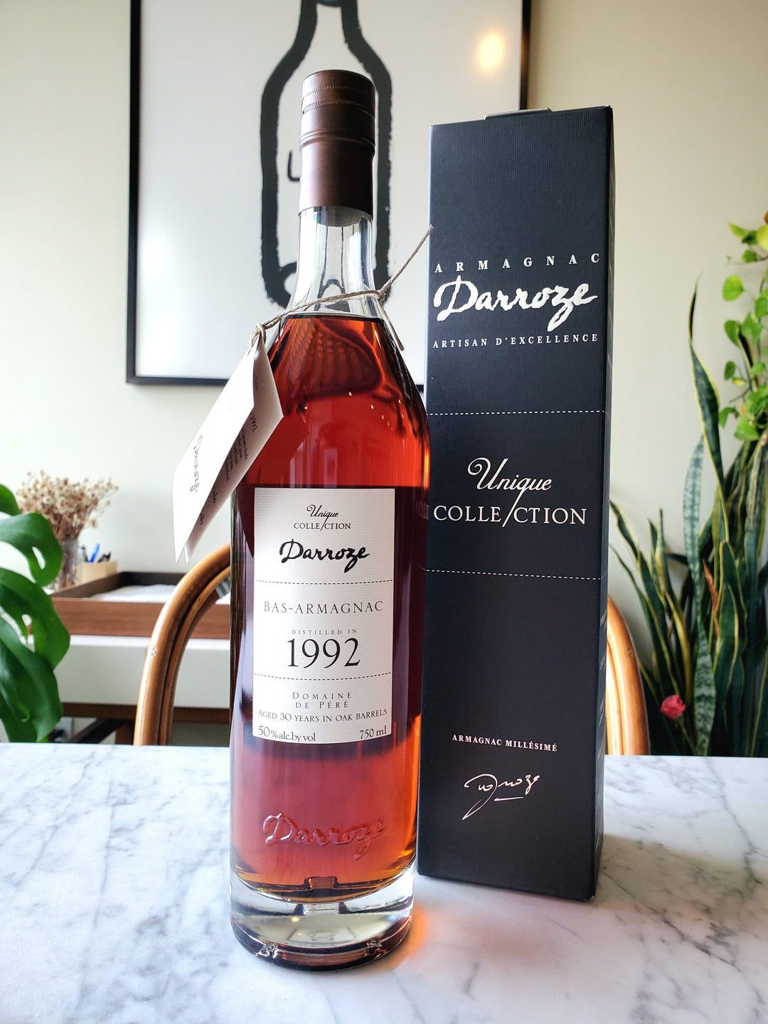 Darroze Unique Collection 1992 Armagnac 'Domaine de Péré' 30-Year, Bas-Armagnac, France