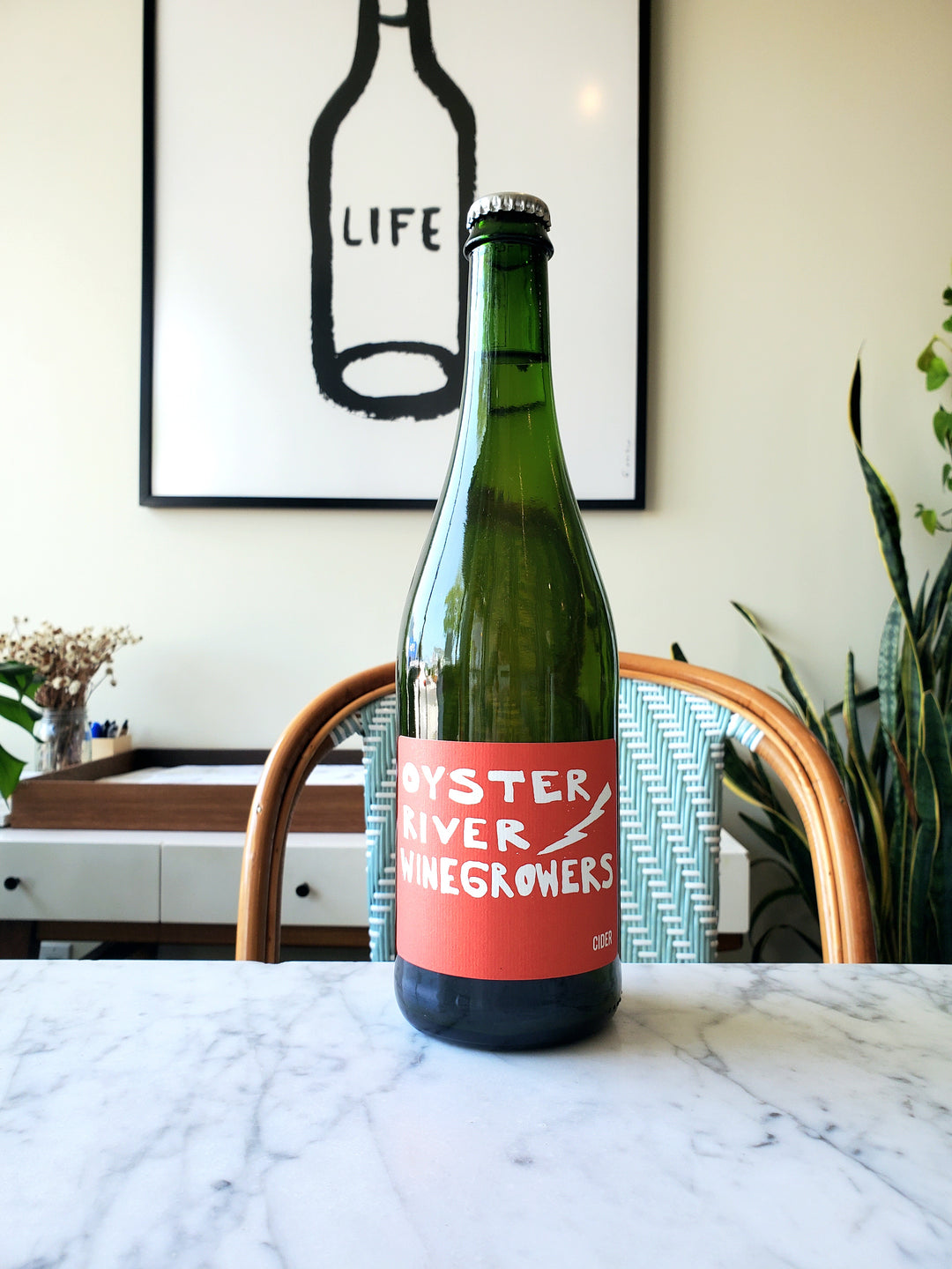 Oyster River Dry Sparkling Cider, Maine