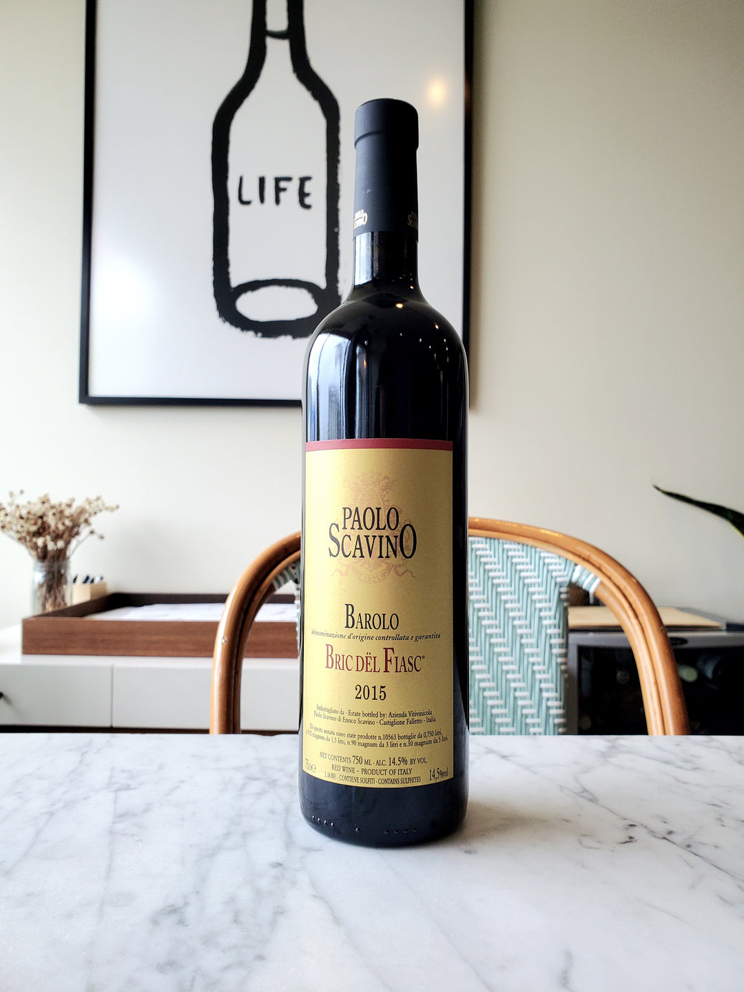Paolo Scavino Bric de Fiasc Barolo, Piedmont, Italy 2015