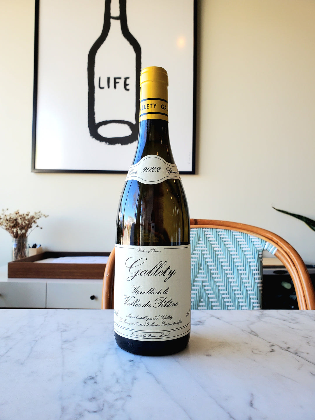 Domaine Gallety Côtes du Vivarais Blanc, Rhone Valley, France 2022