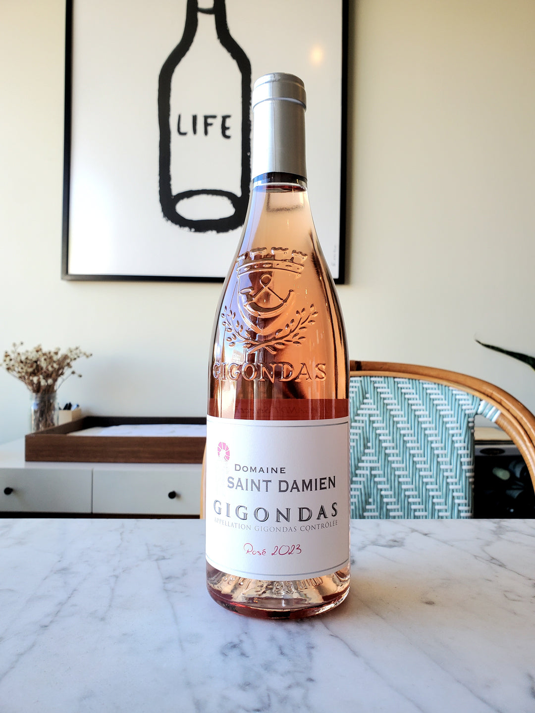 Domaine Saint-Damien Rosé, Gigondas, France 2024