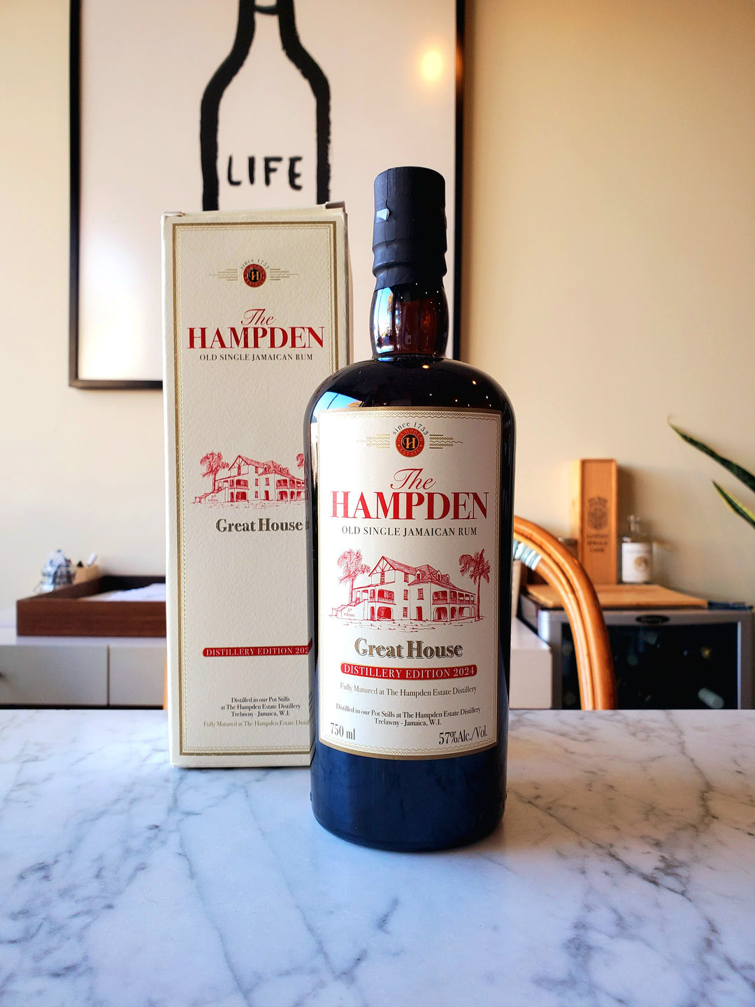 Hampden Estate, Old Single Jamaican Rum 'Great House' Distillery Edition 2024