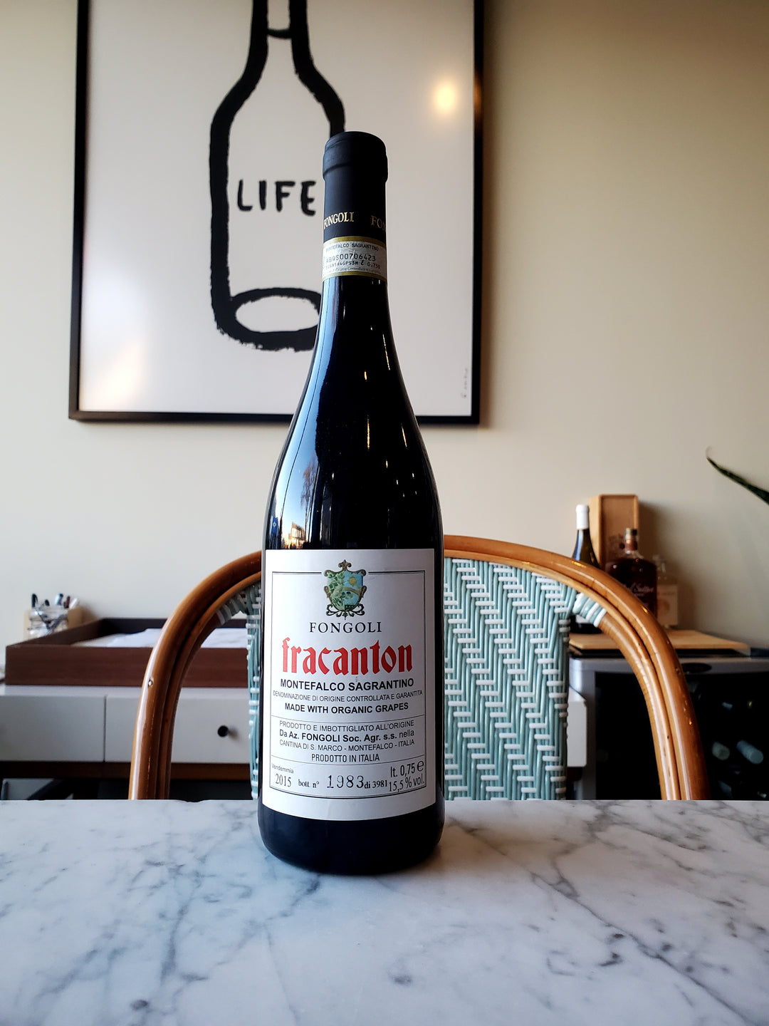 Fongoli 'Fracanton' Montefalco Sagrantino, Italy 2015