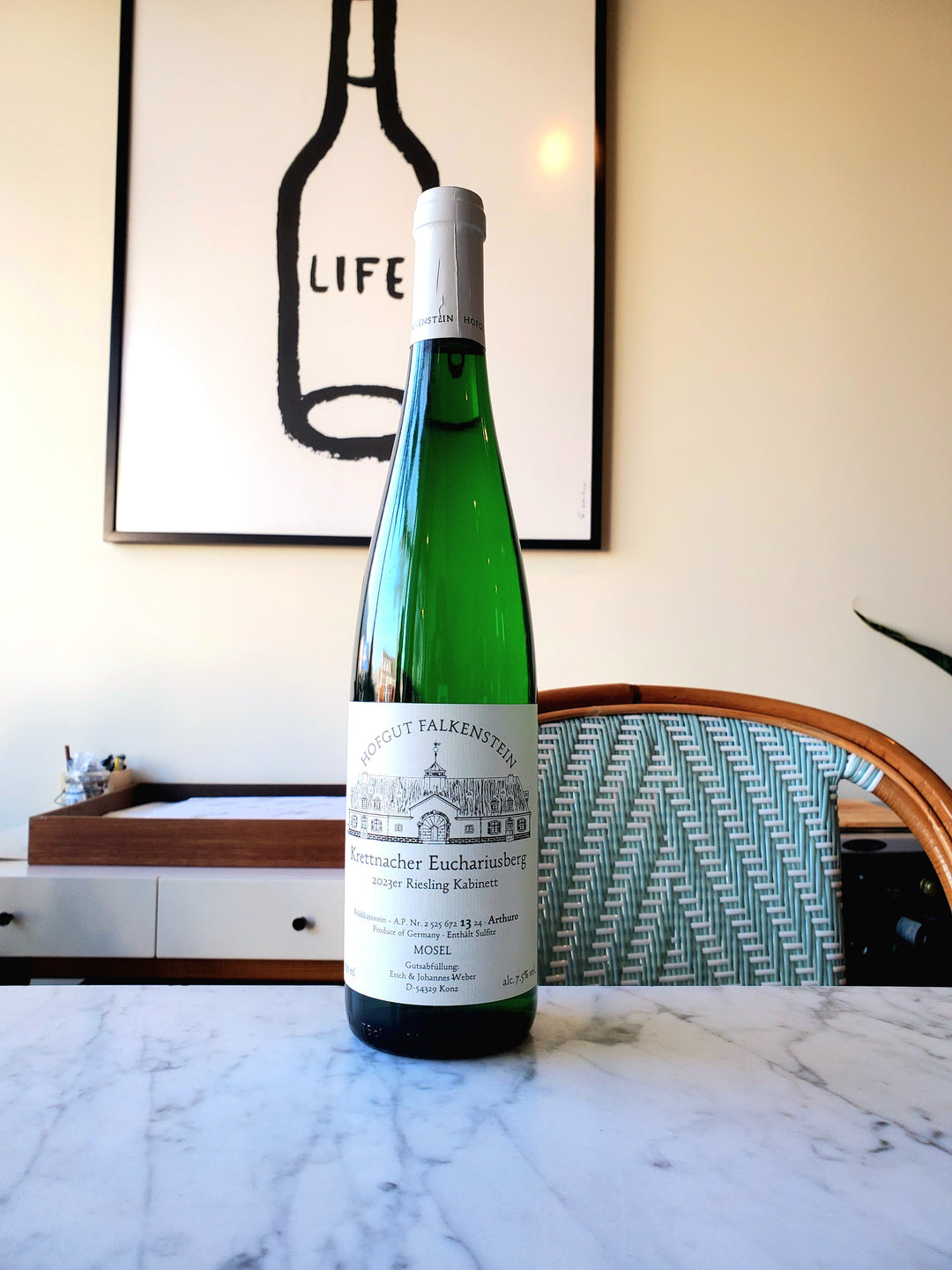 Falkenstein 'Arthuro' (AP13) Krettnacher Euchariusberg Riesling Kabinett, Mosel, Germany 2023