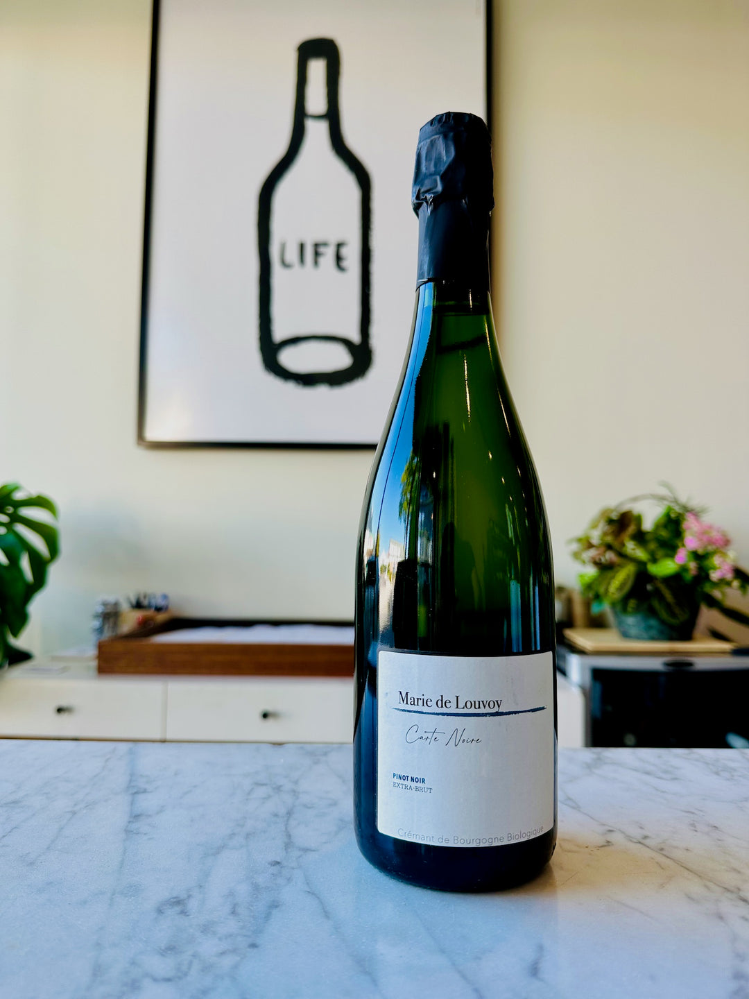 Marie du Louvoy 'Carte Noir' Extra Brut, Crémant de Bourgogne, France NV