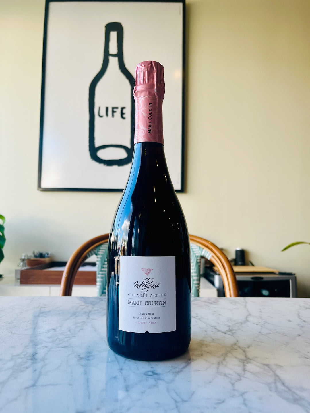 Marie Courtin 'Indulgence,' Extra Brut Rosé, Champagne, France 2019 [disg. 11.22]