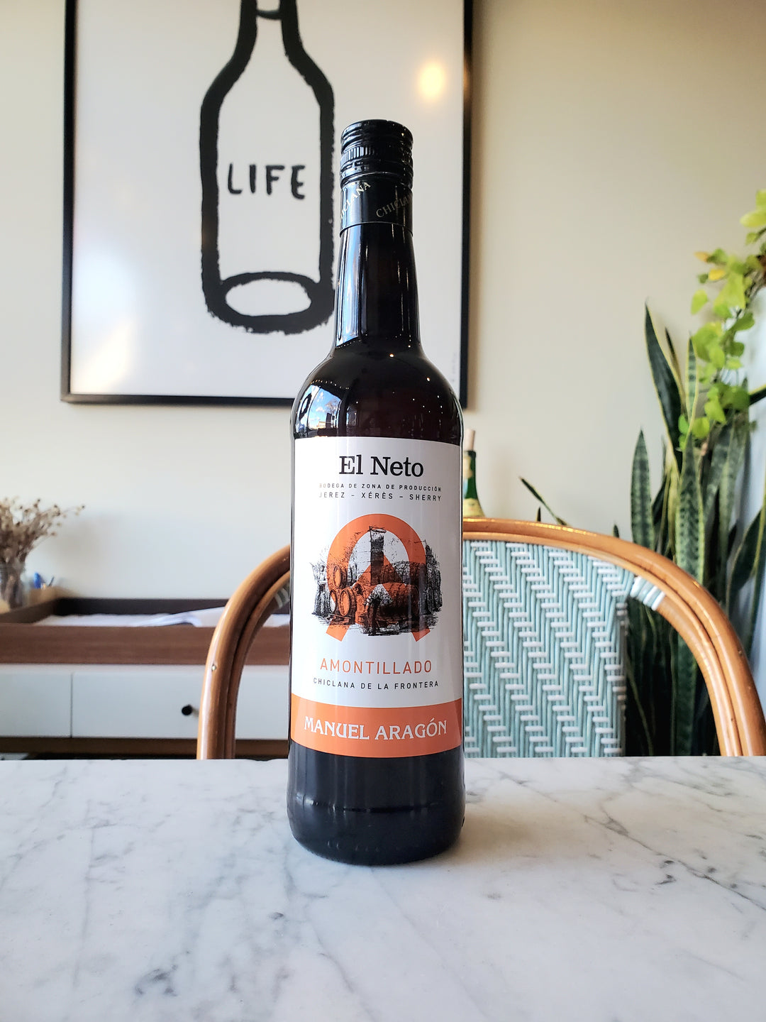 Manuel Aragon ' El Neto' Amontillado, Jerez Spain NV