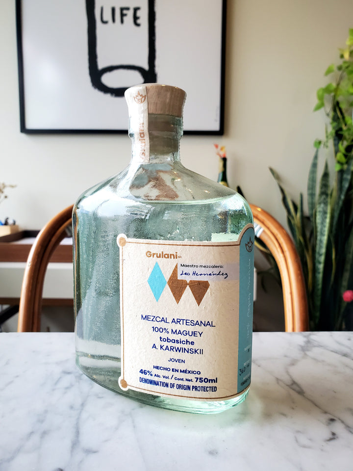 Grulani 'Tobasiche' Mezcal Artesenal, Oaxaca, Mexico
