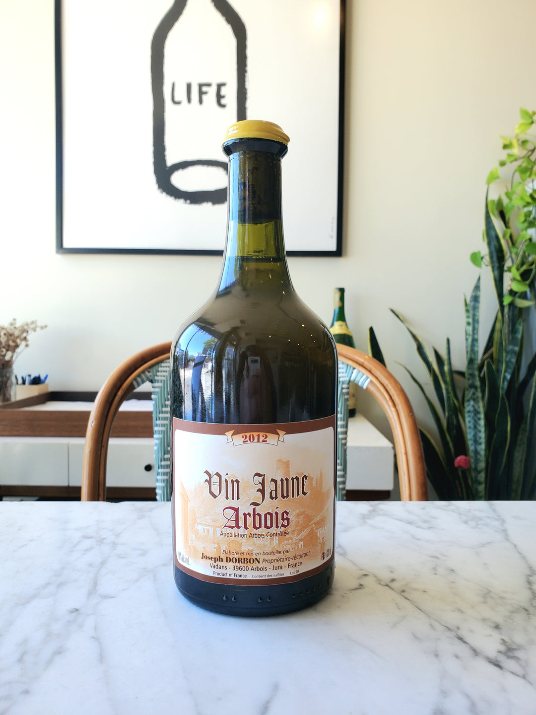 Joseph Dorbon Vin Jaune, Arbois, Jura, France 2012