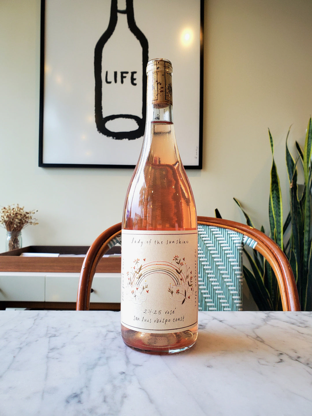 Lady of the Sunshine Bassi Vineyard Rosé, San Luis Obispo, California 2025