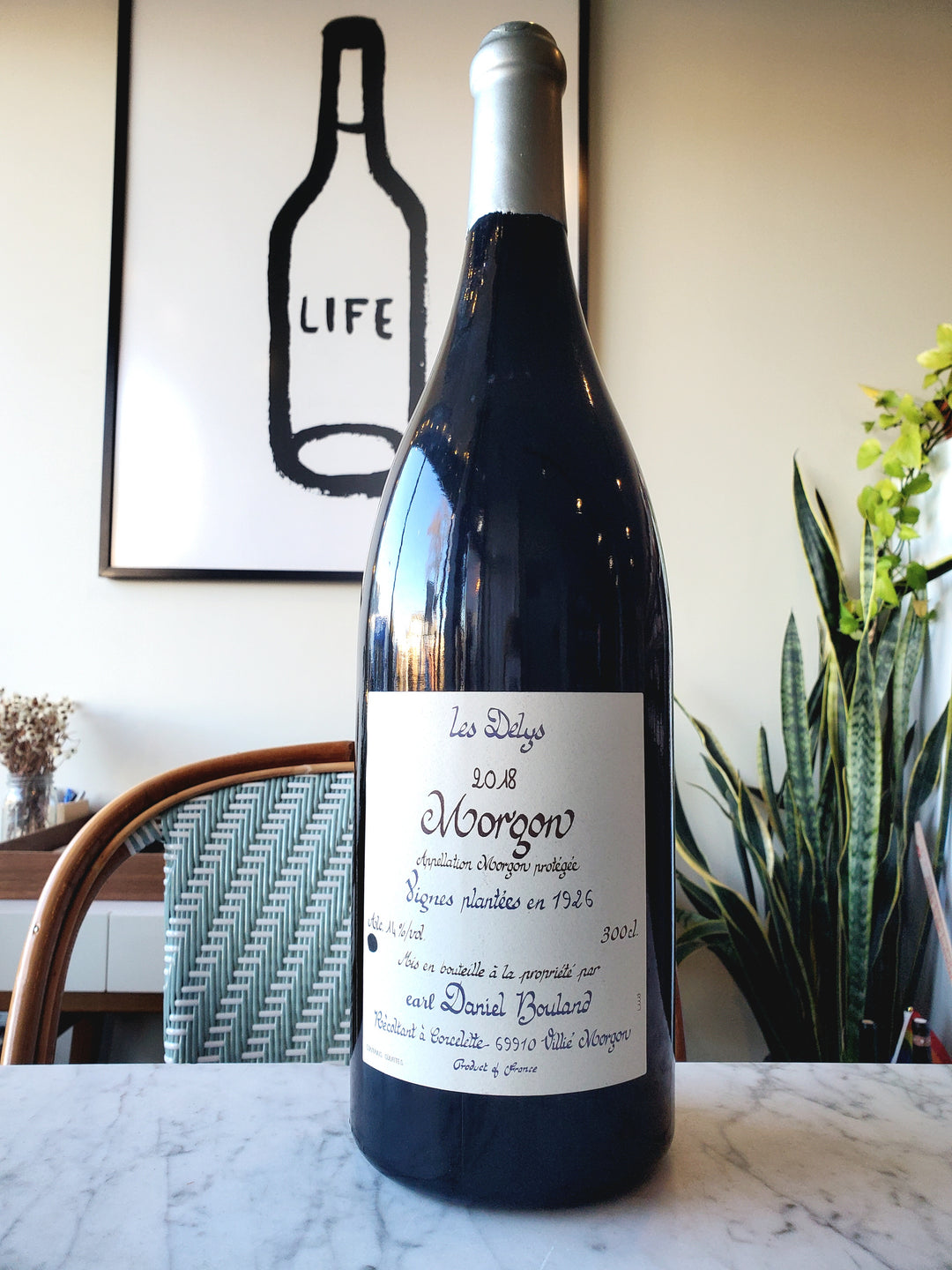 Daniel Bouland 'Les Delys Vieilles Vignes 1926' Morgon, Beaujolais, France 2018 [Jeroboam - 3 Liter]