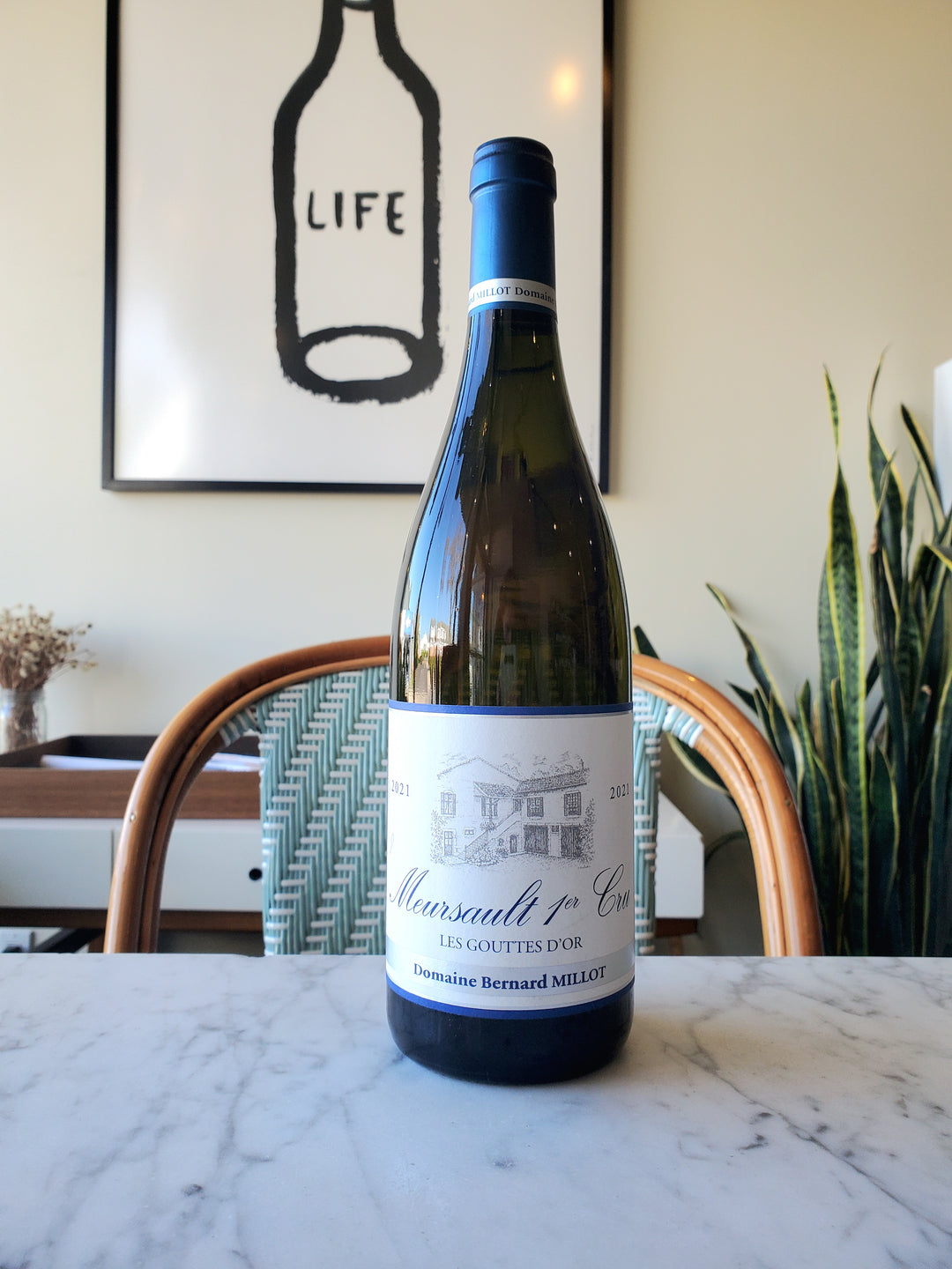 Bernard Millot 'Les Gouttes d'Or' 1er Cru Meursault, Burgundy, France 2021