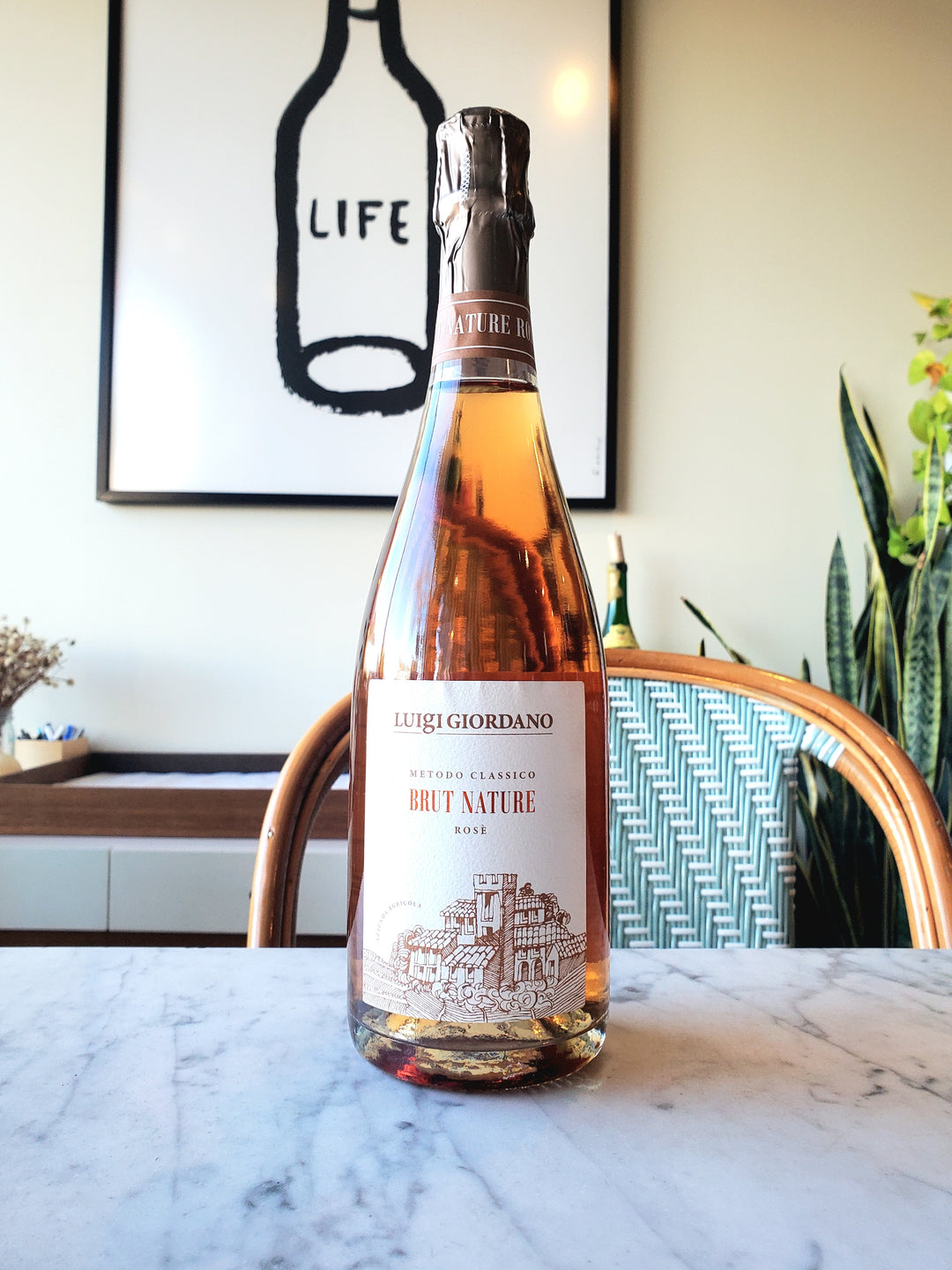 Luigi Giordano Nebbiolo Metodo Classico Brut Nature Rosé, Italy 2020