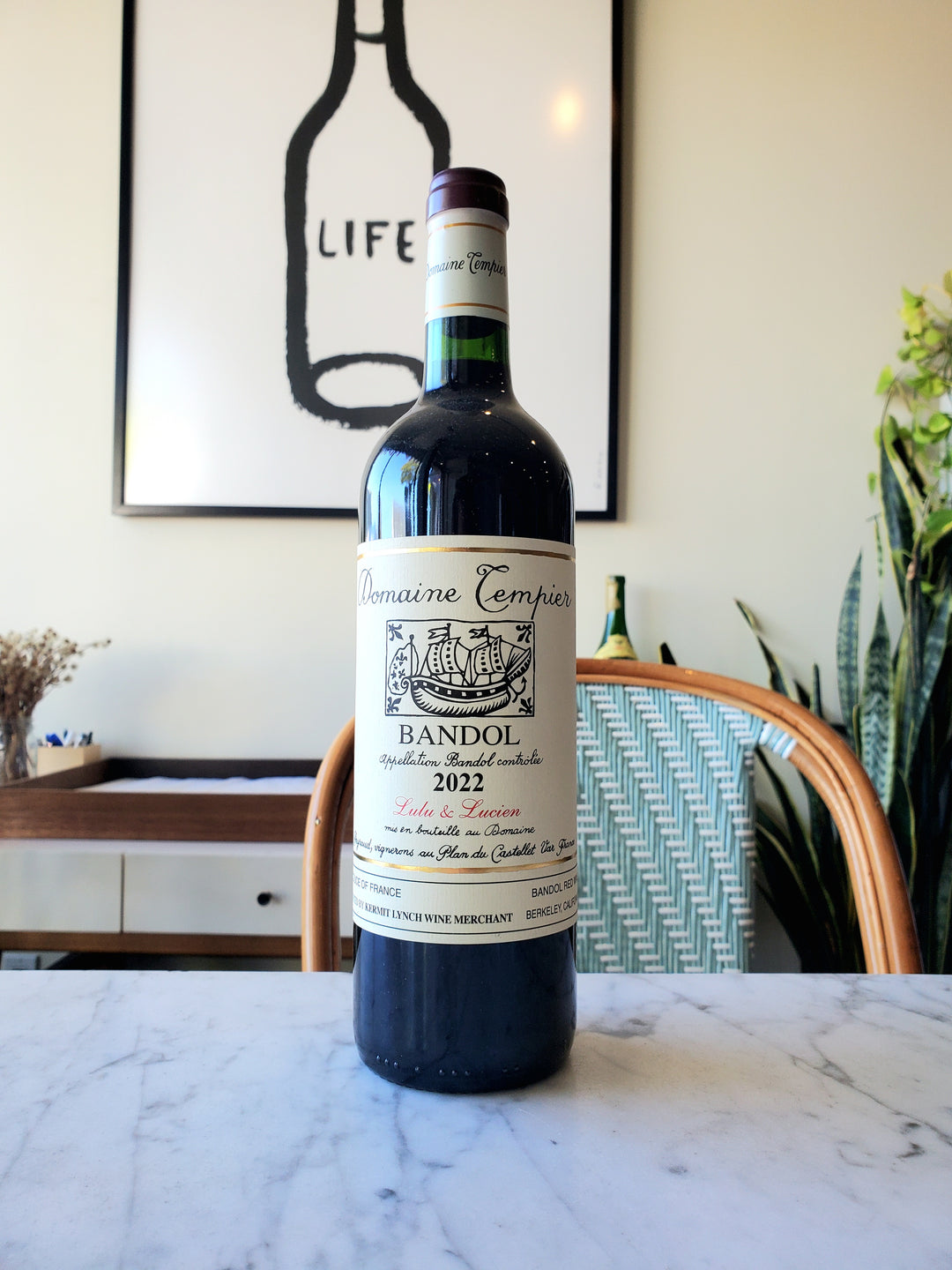 Domaine Tempier 'Lulu & Lucien' Bandol Rouge, France 2022