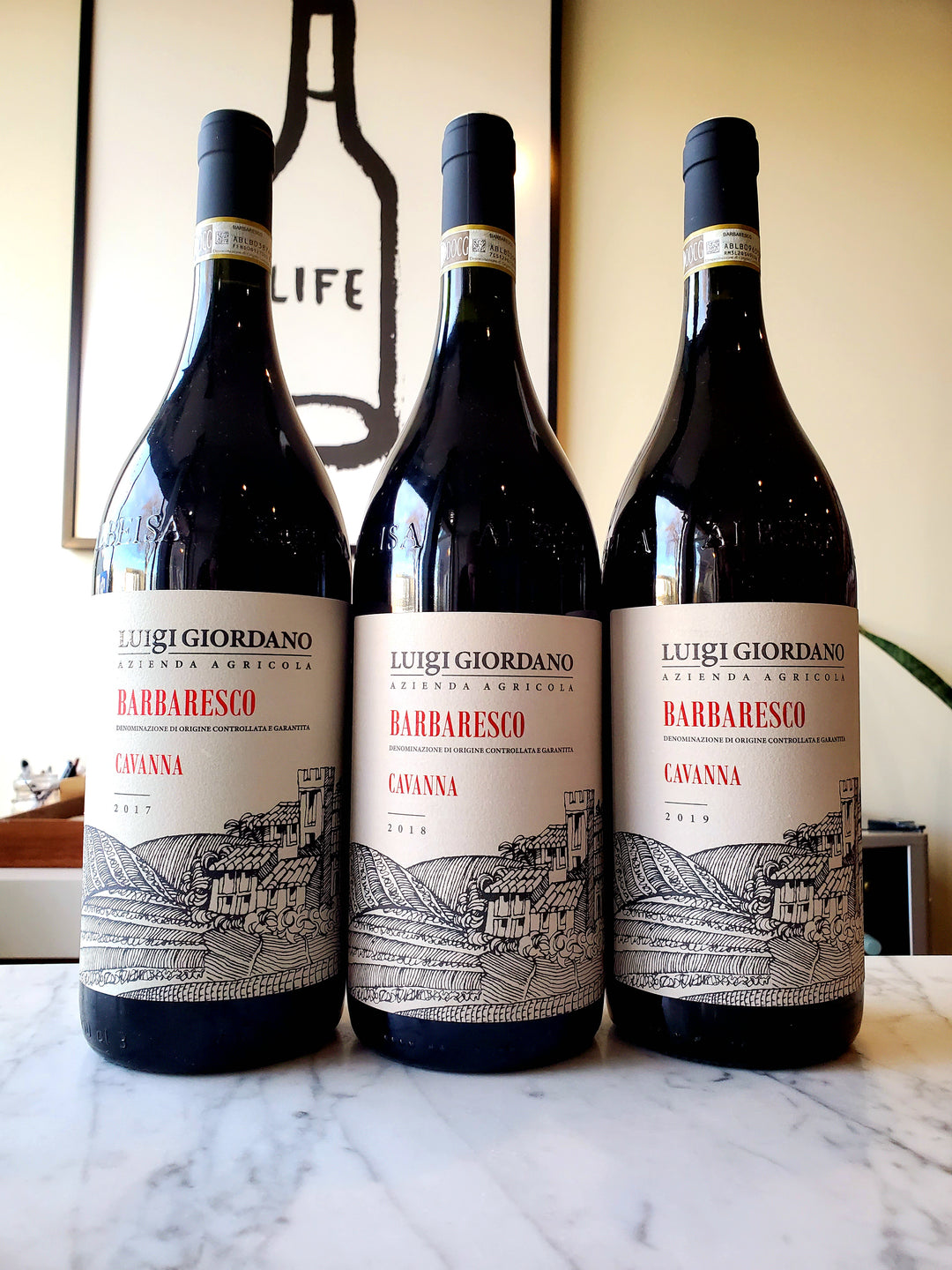 Luigi Giordano 'Cavanna' Barbaresco, Italy, Magnum Vertical 2017, 2018, 2019