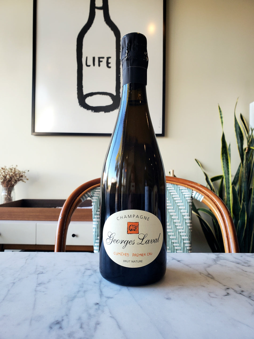 Georges Laval Cumières 1er Cru, Brut Nature, Champagne, France NV (23 Base)