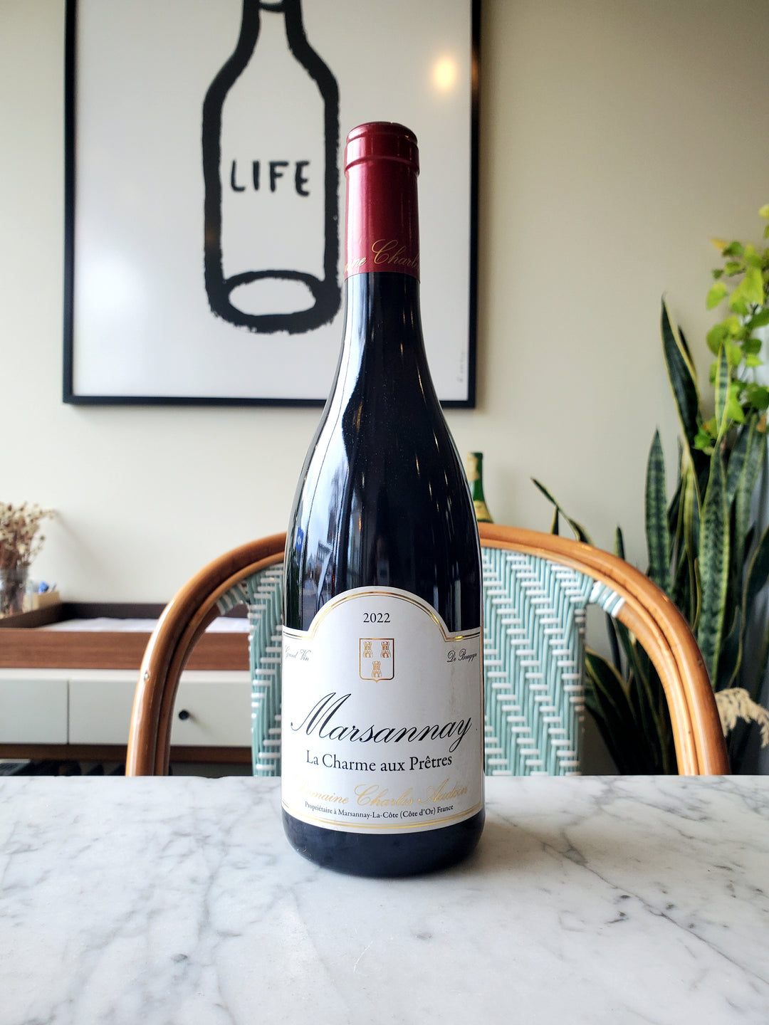 Charles Audoin 'Charme aux Pretres' Marsannay Rouge, France 2022