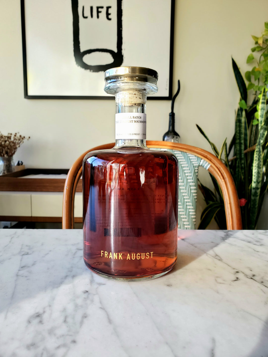 Frank August, Kentucky Straight Bourbon Whiskey, Bardstown, Kentucky