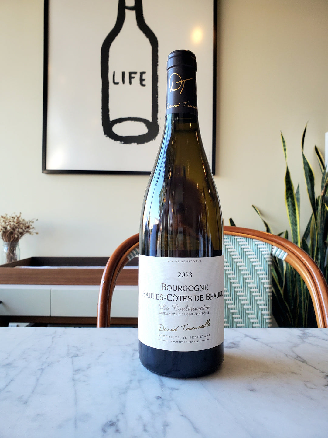 David Trouselle 'La Couleuvraire' Hautes-Cotes de Beaune Blanc, Burgundy, France 2023