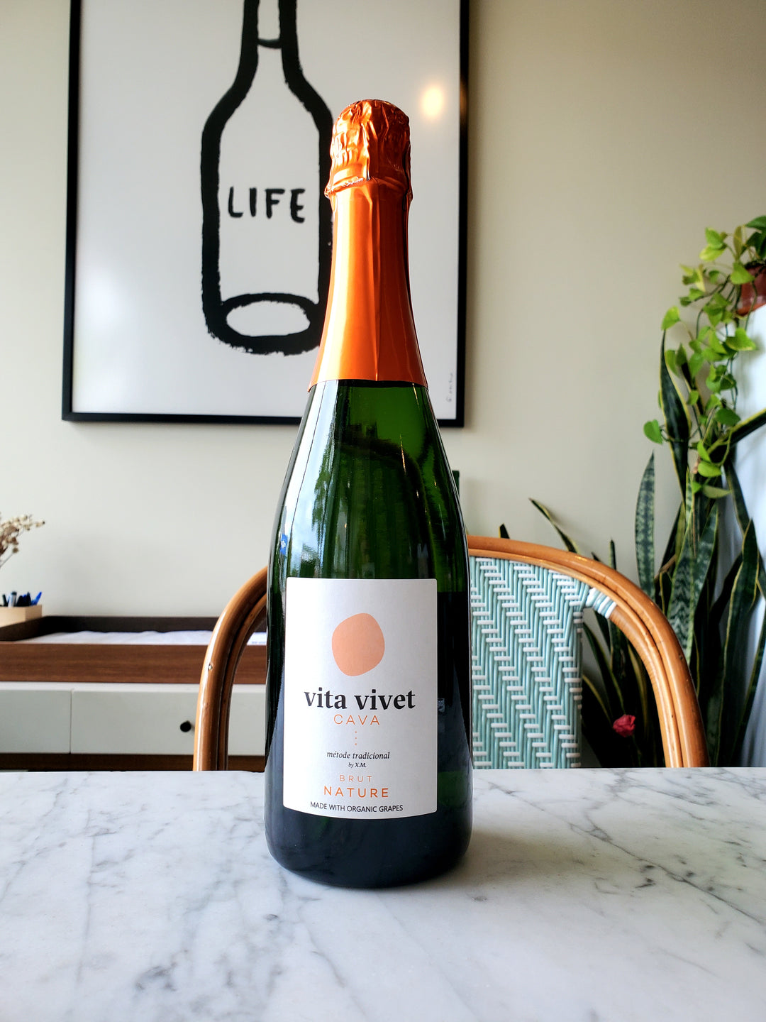 Jan Vidal 'Vita Vivet' Cava Brut Nature, Spain NV