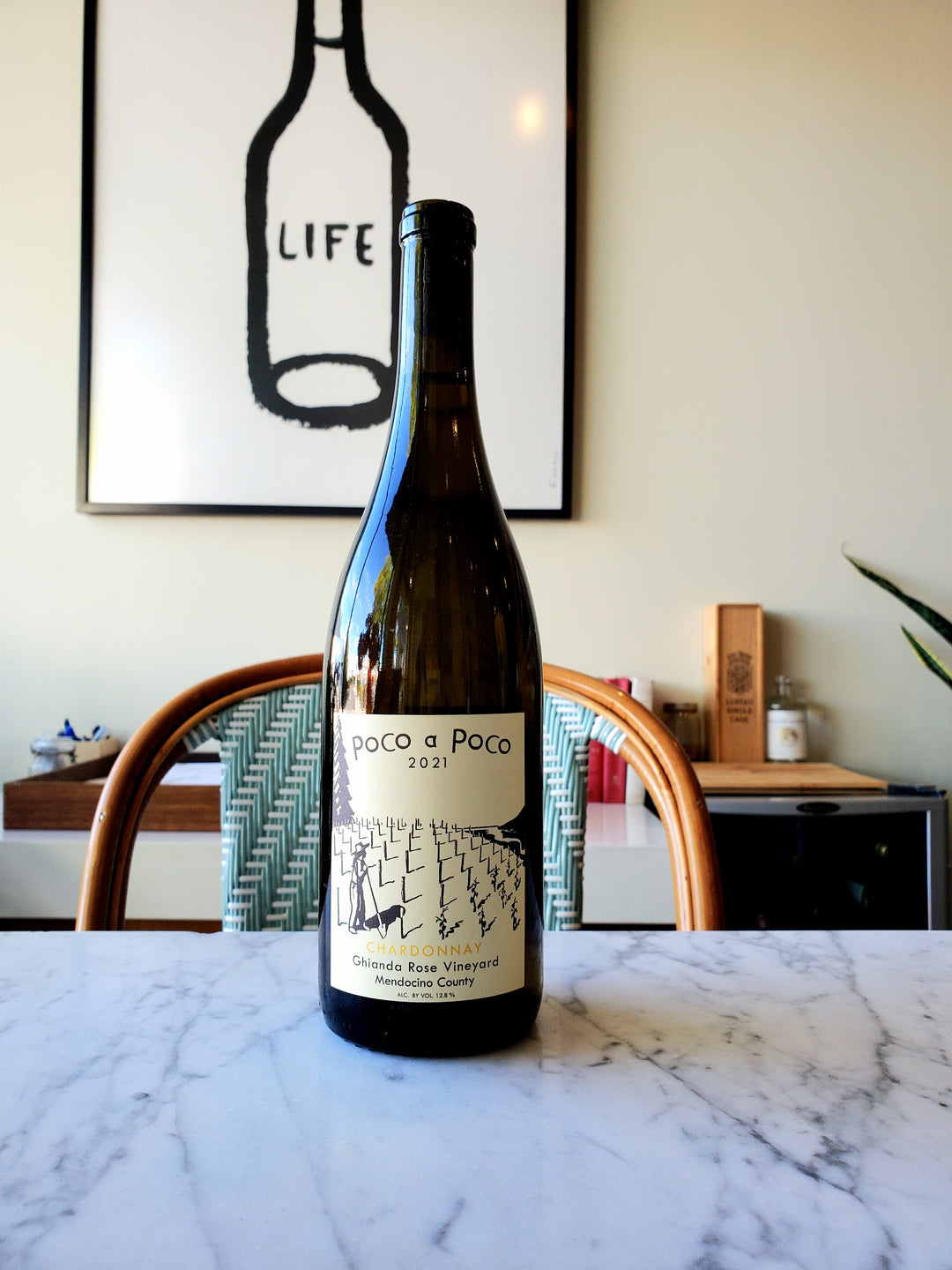 Poco a Poco Chardonnay, Mendocino County, California 2021