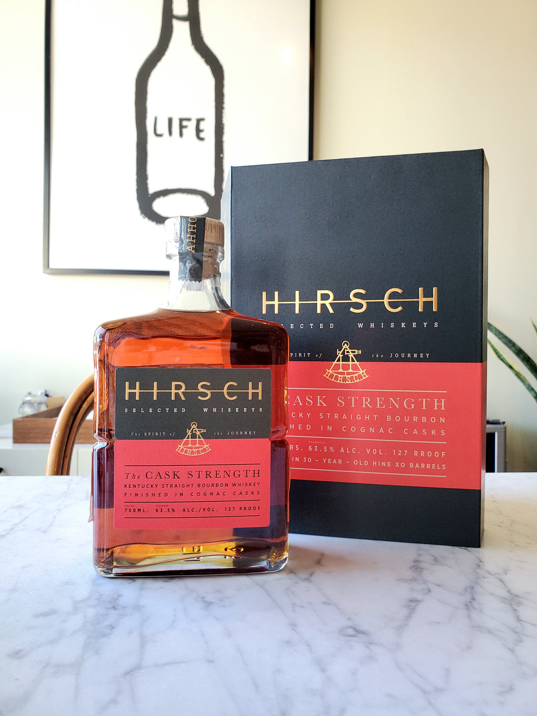 Hirsch 'The Cask Strength 127' Straight Bourbon Whiskey, Kentucky