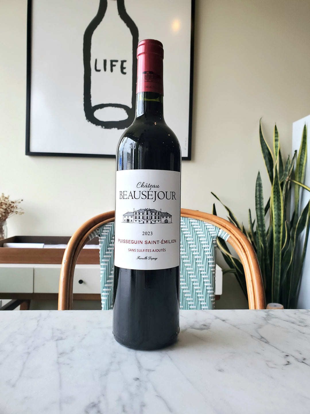 Chateau Beausejour Saint-Emilion Sans Sulfites, Bordeaux 2023