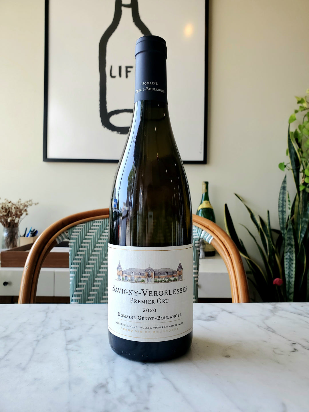 Génot-Boulanger 1er Cru 'Les Vergelesses' Savigny-Les-Beaunes, Burgundy, France 2020