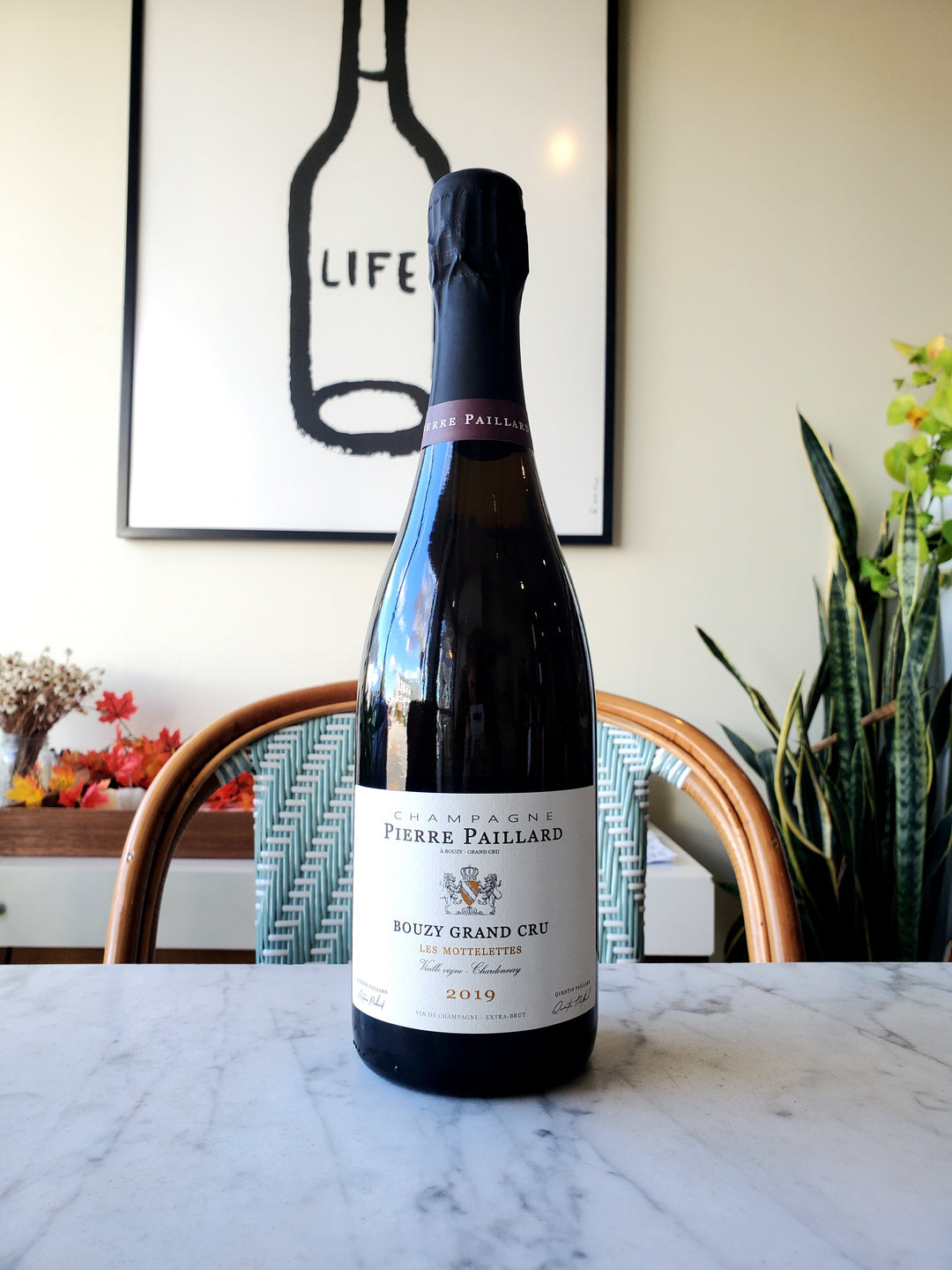 Pierre Paillard 'Les Mottelettes' Bouzy Grand Cru Blanc de Blancs Extra Brut, Champagne, France 2019