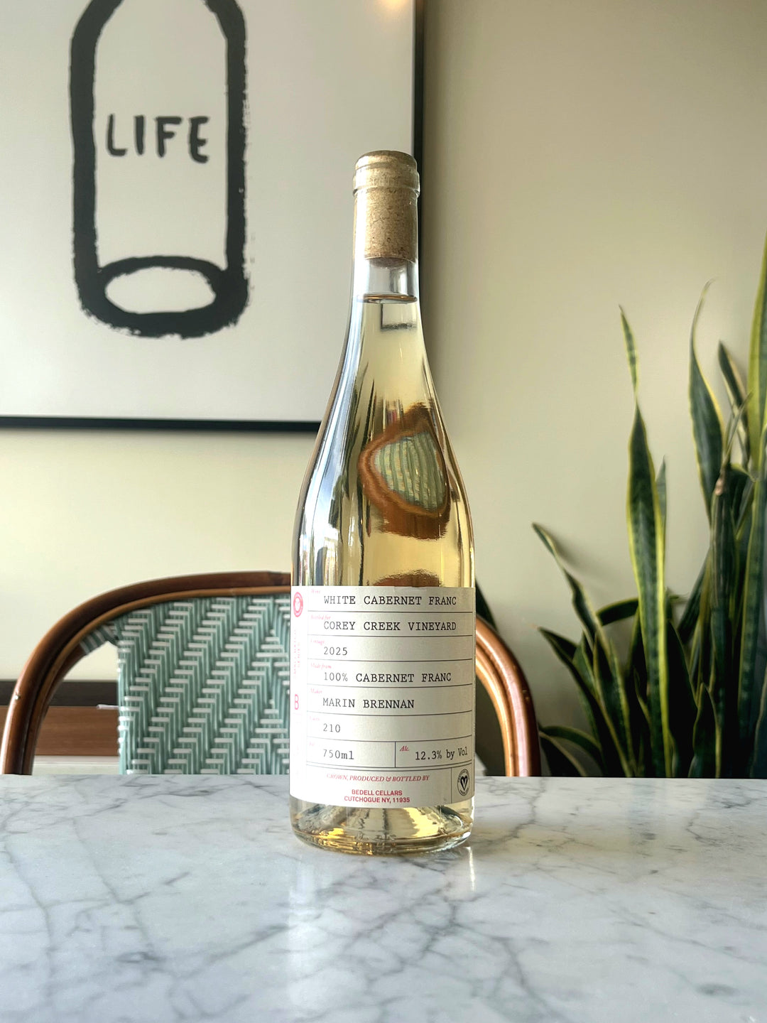 Corey Creek White Cabernet Franc, North Fork of Long Island, New York 2025