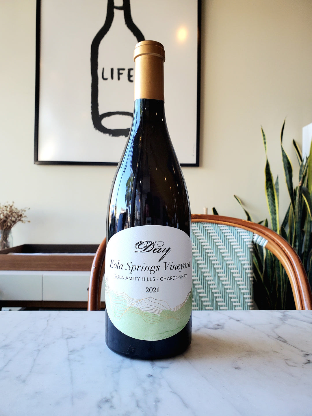 Day Wines Eola Springs Vineyard Chardonnay, Eola-Amity Hills, Oregon 2021