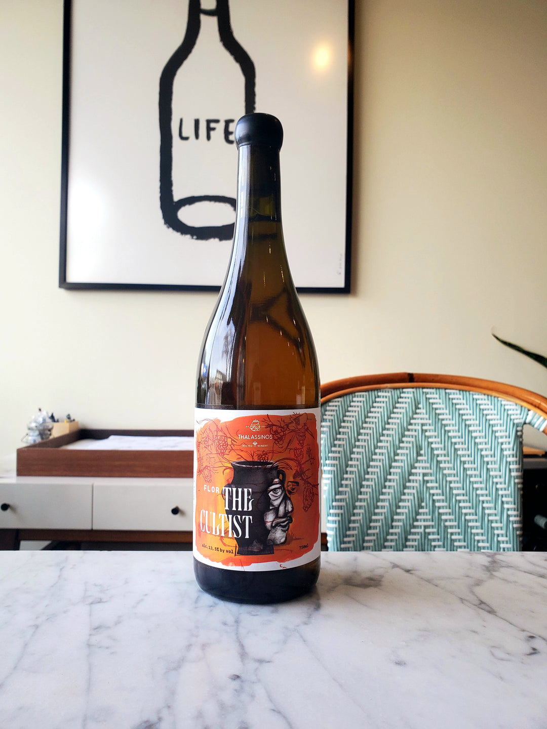 Thalassinos Microwinery, Flor 'The Cultist' Orange, Crete, Greece 2021