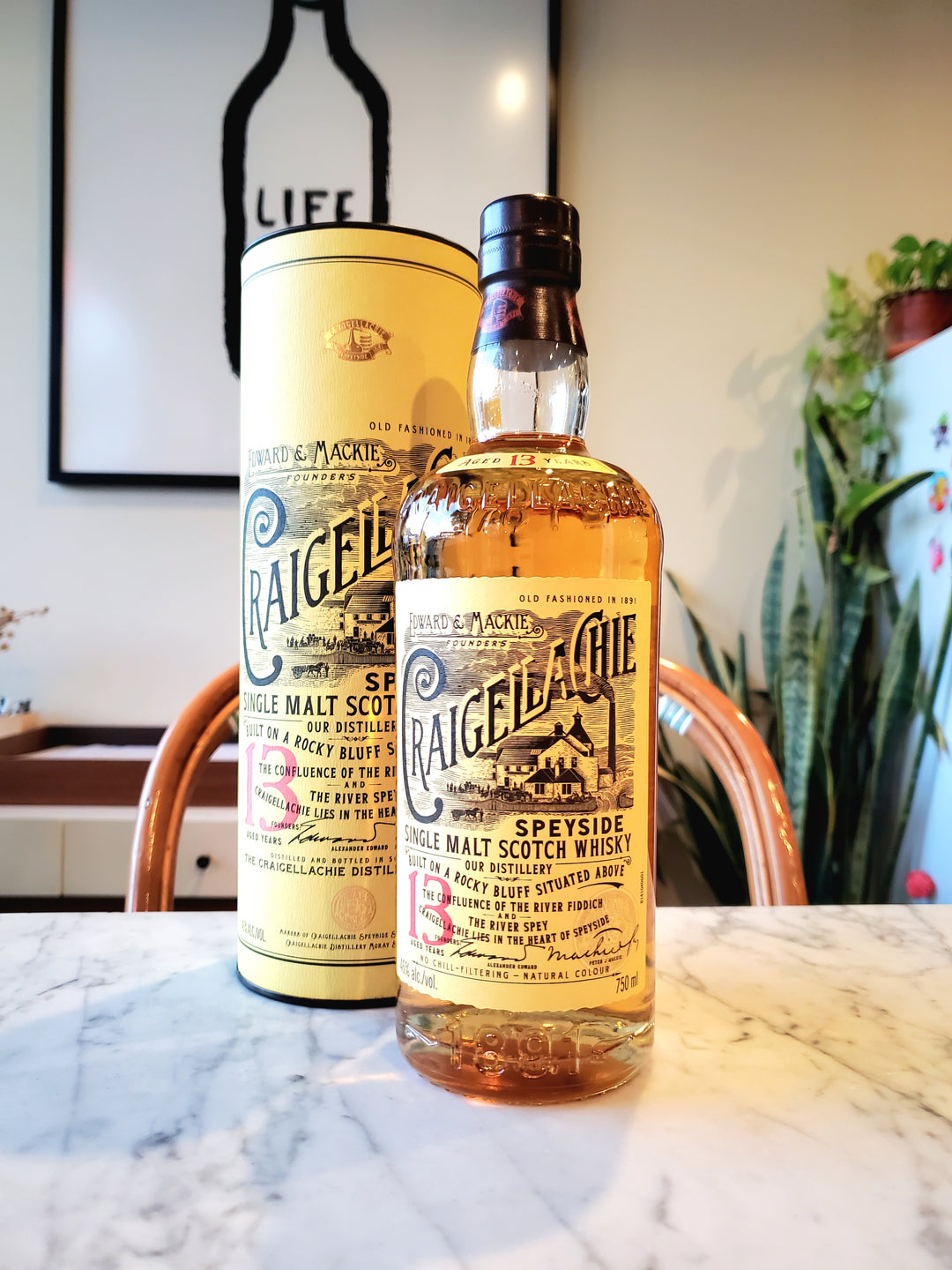 Craigellachie 13-Year Single Malt Scotch Whisky, Scotland