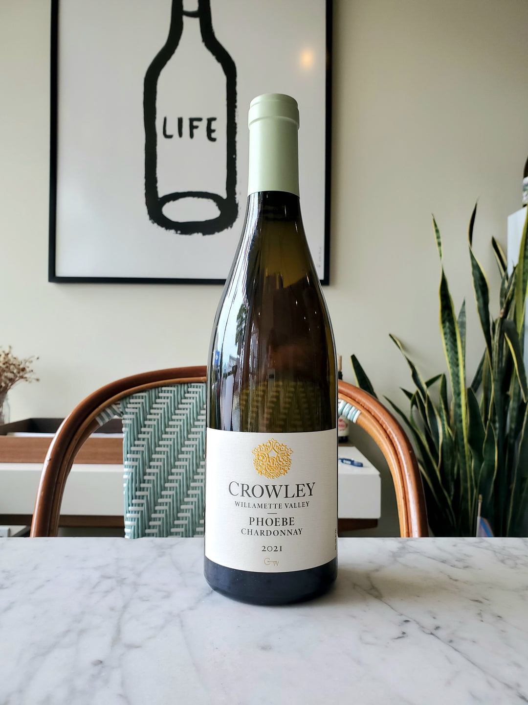 Crowley Four Winds Vineyard 'Phoebe' Chardonnay, Willamette Valley Oregon 2021