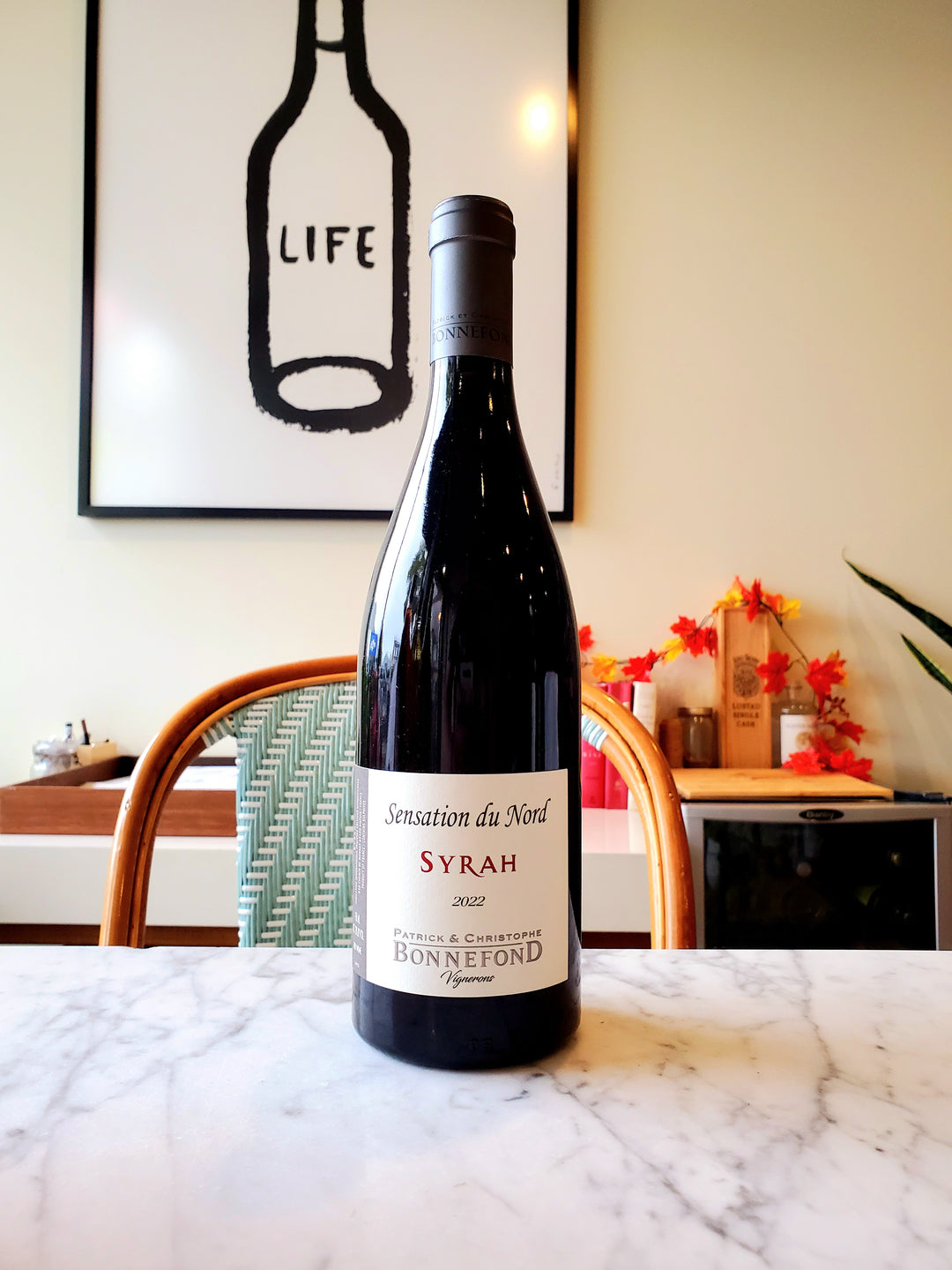 Patrick & Christophe Bonnefond 'Sensation du Nord' Syrah, France 2022