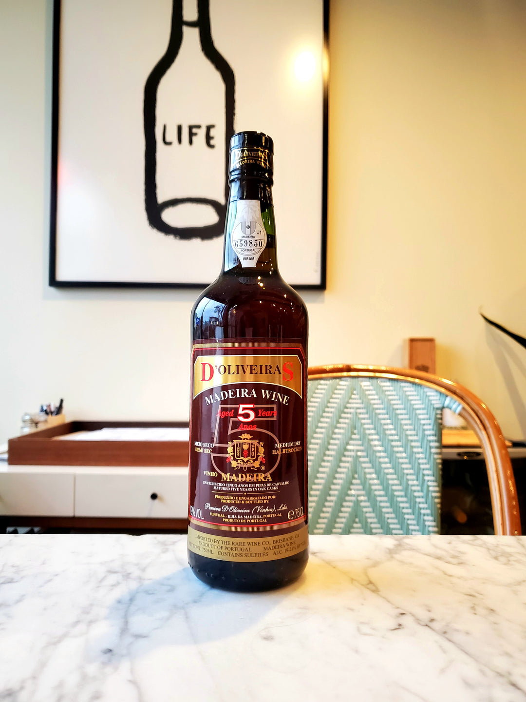 D'Oliveira Madeira 5-Year Old Medium Dry NV