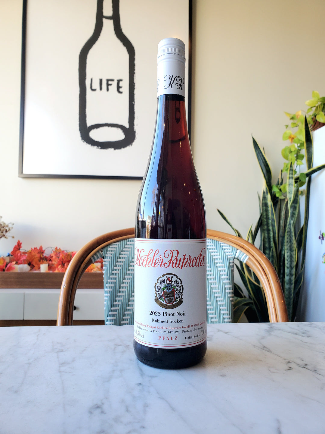 Koehler-Ruprecht Pinot Noir, Kabinett Trocken, Pfalz, Germany 2023