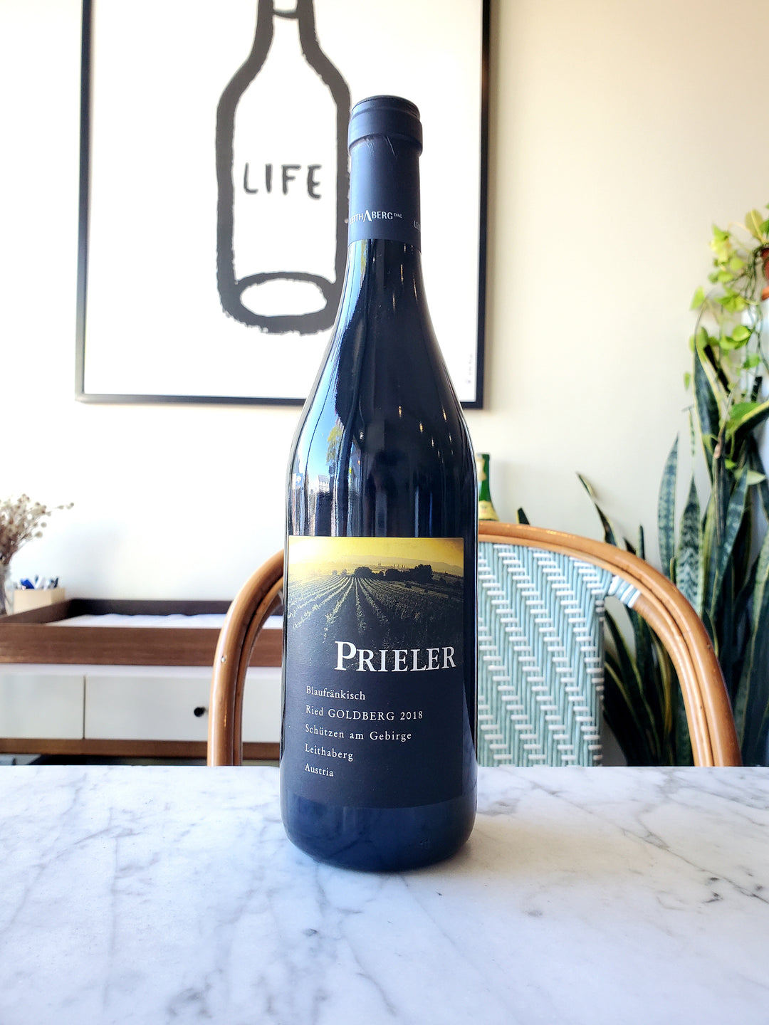 Prieler 'Ried Goldberg' Leithaberg Blaufränkisch, Austria 2018