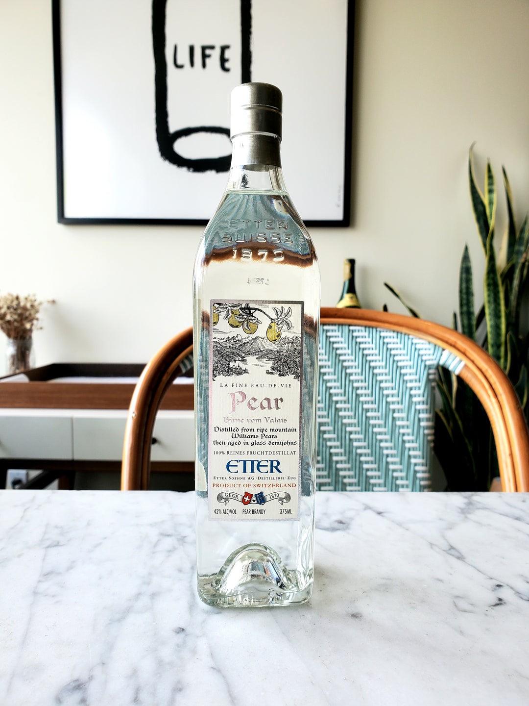 Etter Pear Eau de Vie, Switzerland
