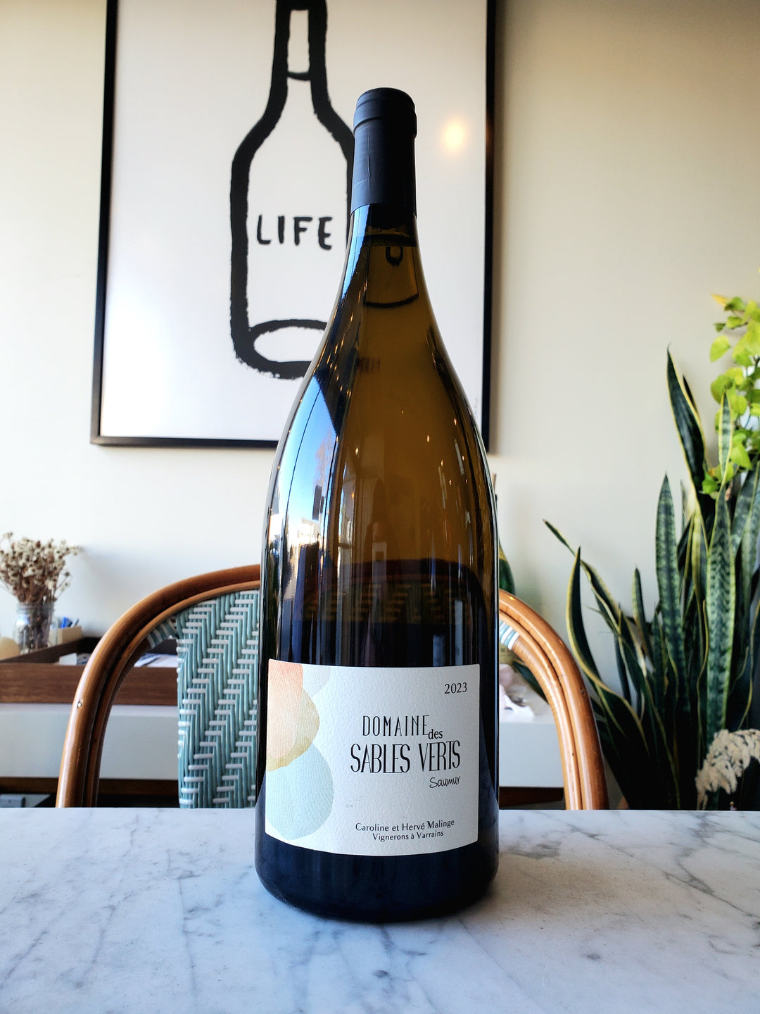 Domaine des Sables Verts Saumur Blanc, Loire Valley, France 2023 [Magnum 1.5L]